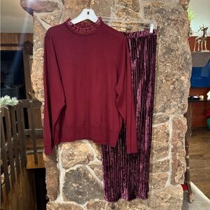 J Crew Merino Wool Sweater NWOT (pants posted separately)